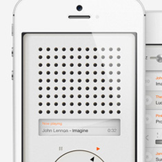 T3 Music Player – Inspired by Dieter Rams