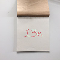 Advent Calendar: 13th December