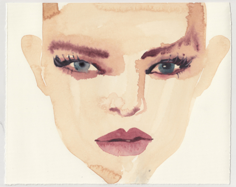 Flowing; Fashion Illustration