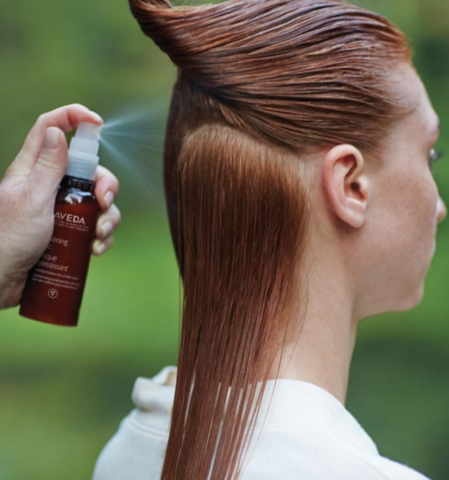 Solid; Post-Summer Hair Care with Aveda
