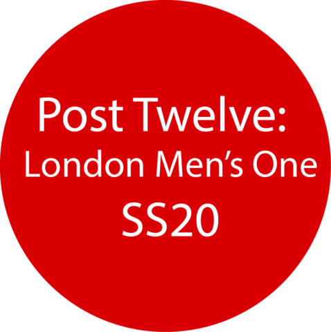 London Men’s 1  SS20
