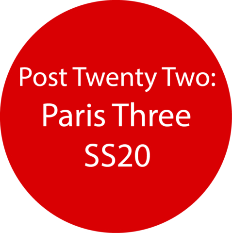 Paris 3 SS20