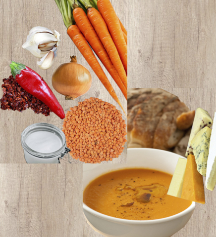 Carrot Chili Coconut Soup