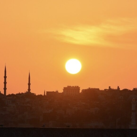 The Best Scent is Golden Sunshine; Istanbul Golden Hour