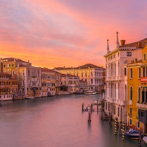 Venice With Secret Streets; Opens Up Our Beautiful Senses